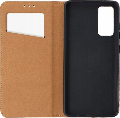 Këllëf telefoni Forcell Smart Pro për iPhone 16, lëkurë, kafe