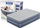 Dyshek ajri Bestway Tritech QuadComfort, dopio 203x152x51cm, me pompë elektrike, gri