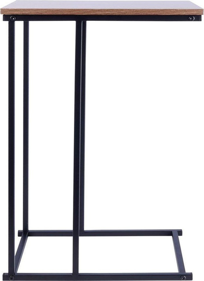 Tavolinë anësore Trends4You Metal, 40x26x58cm, MDF, kornizë metalike e zezë