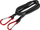 Litar elastik AMiO 01153 Bungee Cord, 150cm, me 2 karabina, shumëngjyrësh
