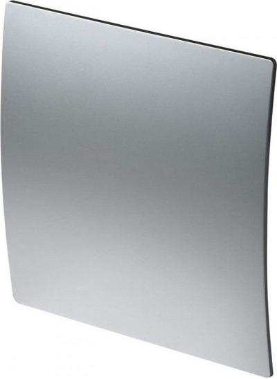 Panel dekorativ për ventilator Awenta Escudo PET125, SYSTEM+, 125mm, satinë argjendtë