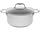 Tengere Kohersen Black Cube, 24 cm, 4.9L, inox argjend