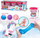 Lodër slime Unicorn Slime Kit, set me 3 kavanoza, shumëngjyrëshe