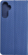 Kapak telefoni OEM LUNA Book Carbon për Samsung Galaxy A34 5G, flip, blu
