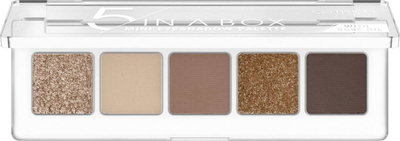 Paletë hijesh për sy Catrice 5 In A Box Mini, 5 ngjyra, Golden Nude Look