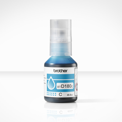 Boje printeri Brother BTD180C, cian, 48.8ml