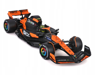 Model makine F1 McLaren MCL38 2024 Norris, shkalla 1:24, model kit, shumëngjyrësh