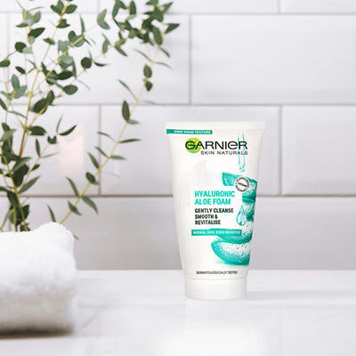 Garnier Skin Naturals Пена (Hyaluronic Aloe), 150 мл