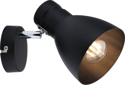 Lampë tavanore Paulmann Reflector DAVY, E27, 230V, metal i zi