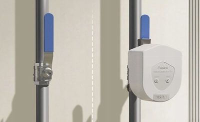 Kontrollues valvule Aqara T1, Zigbee, për ujë dhe gaz, i bardhë