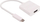 Adapter PremiumCord USB C 3.1 për HDMI, 4K, 20cm, i bardhë