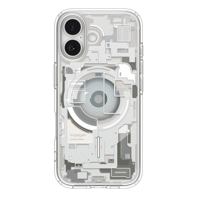 Mbrojtëse telefoni Spigen Ultra Hybrid Zero One MagSafe për iPhone 17, transparente