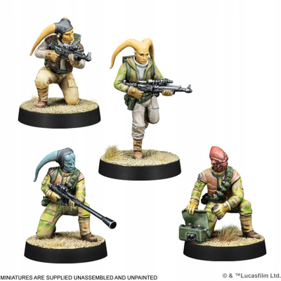 Zgjerim loje Star Wars Legion, Rebel Troopers Commandos, për 2 veta, 14+