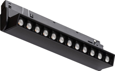 Spot linear për shina Nowodvorski 10646 Focus, LED 9W, LVM, i zi