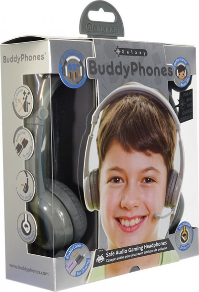 Kufje BuddyPhones Galaxy Purple