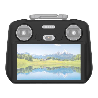 Kuti mbrojtëse silikoni PULUZ për DJI RC 2 (i zi)