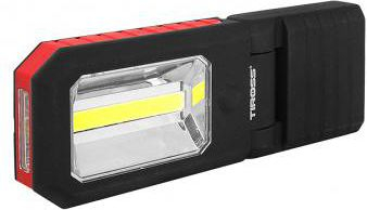 Dritë dore Tiross TS-1833, COB LED, me magnet, e zezë