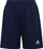 Shorce futbolli për fëmijë Adidas Entrada 22 Jr, poliester i ricikluar, me rrip elastik, blu e errët