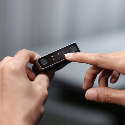 Mikrofon wireless Ulanzi AM18 U-Mic, stereo 2.4G, rreze 100m, i zi