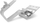 Grep çatie K2 Systems SingleHook 3S Light 2004795, montim panele fotovoltaike, alumin inox, argjendtë