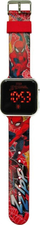 Orë digjitale për kalamaj Educa Borras Marvel Spiderman, LED, ekran digjital, me rrip të zi