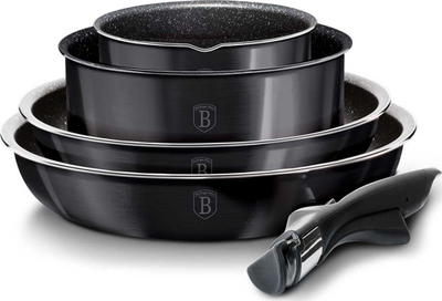 Set i tenxhereve Berlinger Haus BH-6918, e zezë