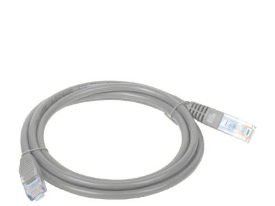 Kabllo rrjeti Alantec Patch-cord, U/UTP Cat 5e, 5m, gri