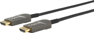 Kabllo HDMI Microconnect Premium Optical, 10m, HDMI 2.1, e zezë
