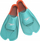 Rrema noti Speedo Biofuse Training Fin për të rritur, silikon, turquoise me të kuqe