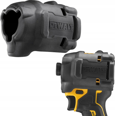 Kapak mbrojtës Dewalt PB850 QZ për kaçavidën goditëse DCF850, gome, i zi