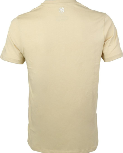 Bluzë 47 Brand MLB New York Yankees Emb Backer Southside Tee 549815, për meshkuj, S, bezhë
