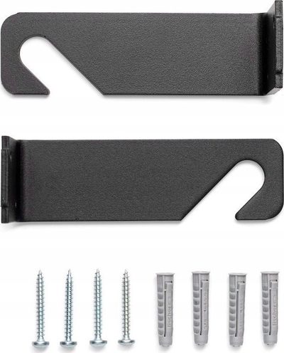 Grep muri Manfrotto 059WM, set 2 copë, metalik, i zi