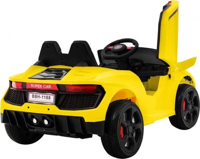 Makine elektrike për kalamaj Future Battery Car, me telekomandë, MP3 USB, e verdhë