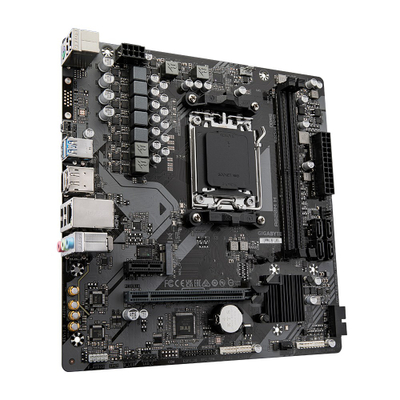 Pllakë amë GIGABYTE A620M H, AMD Ryzen 8000 CPUs, 5+2+2 Digital VRM, 7200MHz DDR5 (OC), 1xPCIe 4.0 M.2, GbE LAN, USB 3.2 Gen 1
