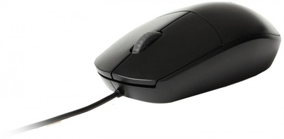 Maus Rapoo N100, optik 1600 DPI, USB me kabllo, i zi