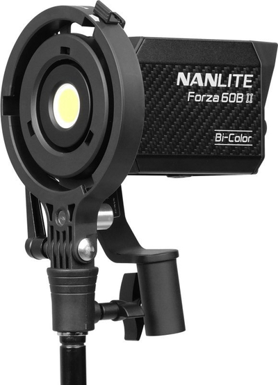 Dritë studio LED Nanlite Forza 60B II, bi-color, me kontroll nga telefoni me Bluetooth, e zezë