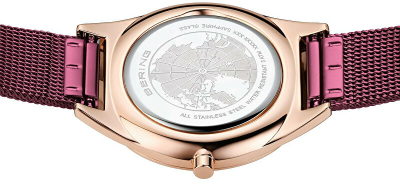 Orë për goca Bering Ultra Slim 17031-969, e kuqe/artë