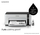 Printer inkjet Epson EcoTank M1100, mono, A4, USB, i bardhë
