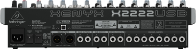 Mikser audio Behringer Xenyx X2222USB, 22 kanale, USB, i zi