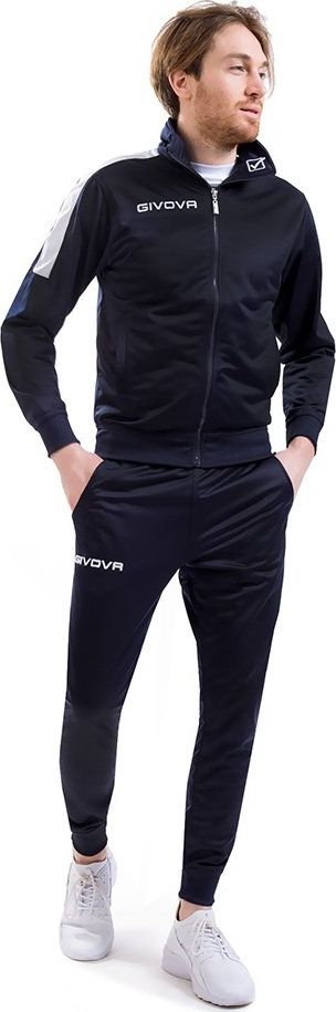 Trening Givova Tuta Revolution M TR033 0403, poliester, për burra, blu navy