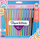 Set stilolapsa me xhel Papermate Flair Candy Pop, medium, shumëngjyrësh, 12 copë