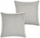 Jastëk dekorativ STOF CLARINE Pillow, 40x40 cm, me dantellë, bezhë e çelët