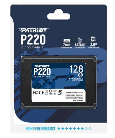 Disk SSD Patriot Memory P220 128GB, 2.5\", SATA III