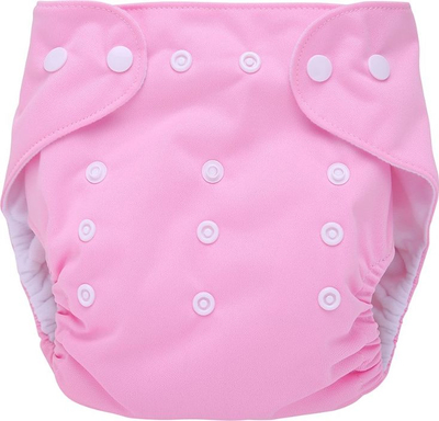Пелена за повеќекратна употреба Simed Pink, 3-15 kg, со џеб, розова