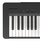 Pianoforte dixhitale Yamaha P145BT Seri P, Bluetooth, e zezë