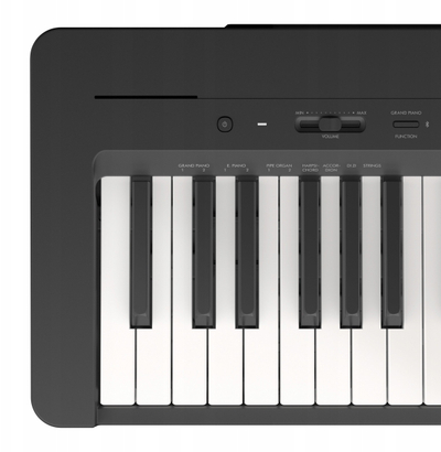 Pianoforte dixhitale Yamaha P145BT Seri P, Bluetooth, e zezë