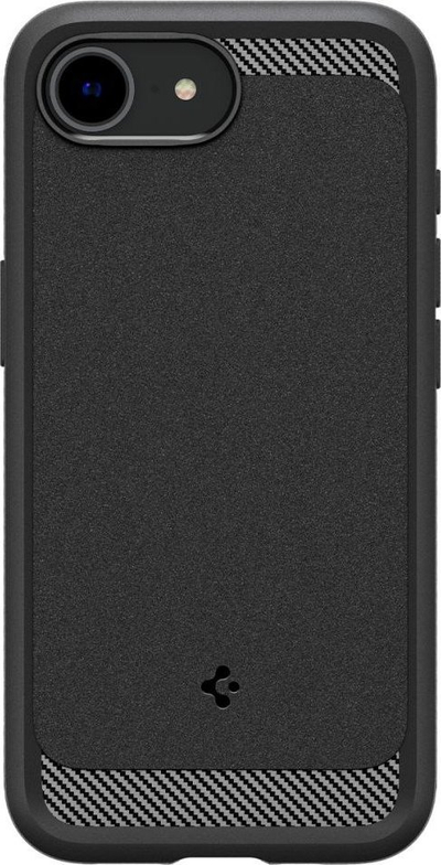 Заштитна маска Spigen Rugged Armor MagSafe, за iPhone 16e, TPU, црна matte