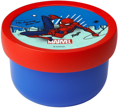 Kuti frutash Mepal Campus Spiderman, 300ml, me pirun, blu e kuqe