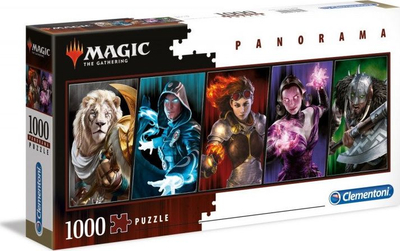 Puzzle Clementoni Panorama Magic The Gathering, 1000 copa, shumëngjyrësh