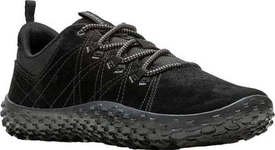Машки патики Merrell Wrapt M J037753, природна кожа, ѓон од гума, црни